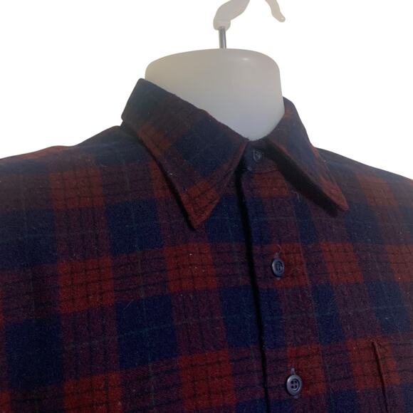 Vintage Pendleton Country Traditionals Robinson Tartan Flannel  Mens Size S - Picture 2 of 9